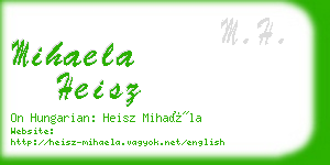 mihaela heisz business card
